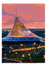 Автобусом в Казахстан: следуй за золотым орлом