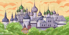 Ростов Великий: золотая луковка